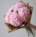 Soft Pink Hydrangea Bouquet
