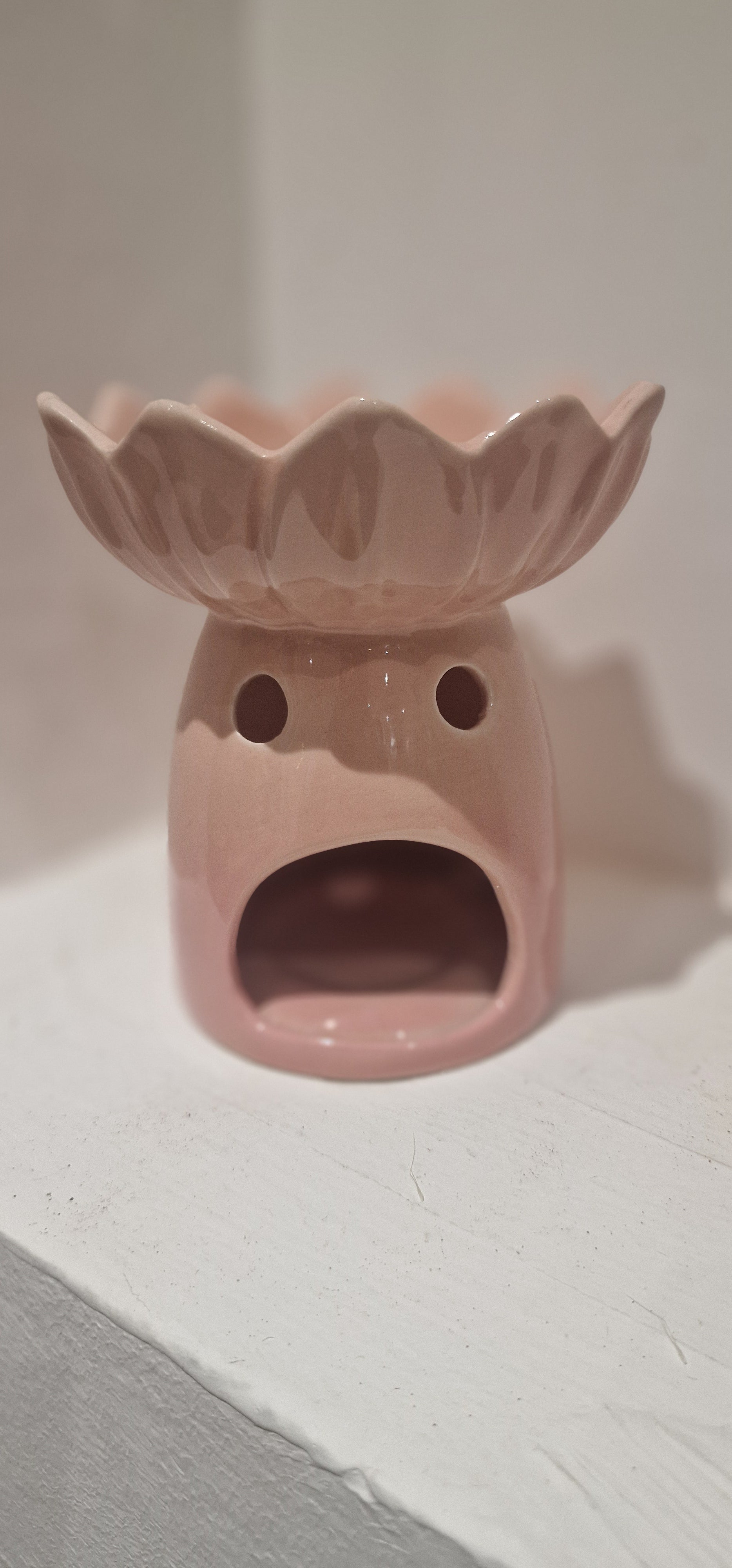 Pink Ceramic Aroma Burner