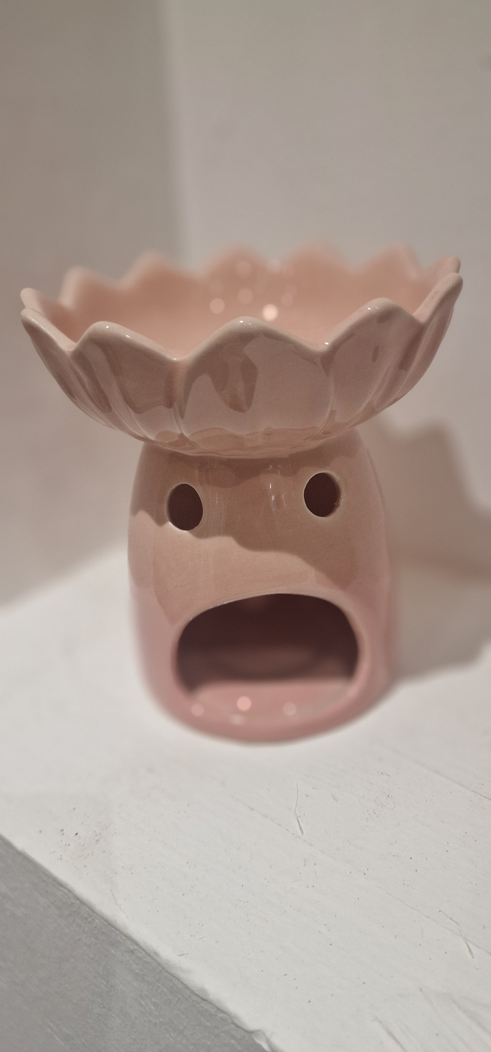 Pink Ceramic Aroma Burner