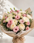 Blush & Ivory Garden Bouquet