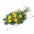 Yellow Rose Casket Spray